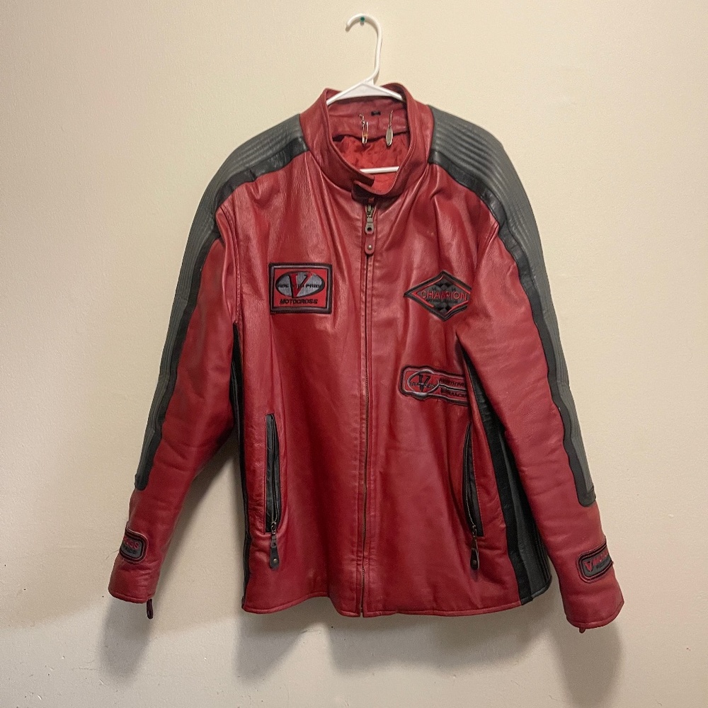 Motocross Leather Jacket